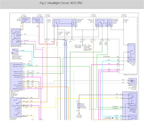 1998 chevy s10 headlight wiring diagram 